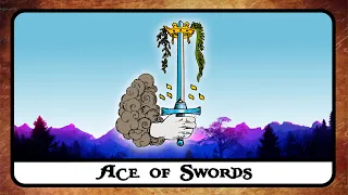 Ace of Swords Tarot Card Meaning ☆ Reversed, Secrets, History ☆