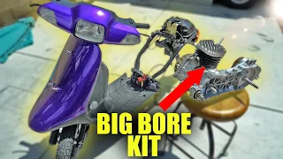 making HONDA DIO ELITE Scooter FASTER | 72cc Polini Corsa Big Bore Kit