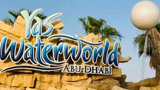 Yas water world , Largest water park in UAE Abu dhabi  #poolparty #familyfun