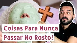 3 Coisas que Você NUNCA Mais Vai Passar no Rosto | Dr. Rafael Freitas