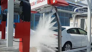How is Touchless Car Wash Clean Dirty Car. Made by ROBOWASH