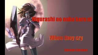 Higurashi no naku koro ni - When they cry [German fancover]