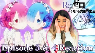 NANI?!!! A NEW SAVE POINT! Re:ZERO Episode 3 & 4 Reaction + Review!