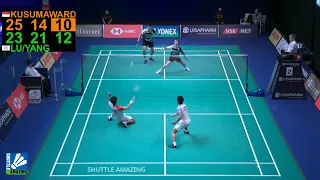 Is that young Minions? | Pramudya Kusumawardana / Yeremia Rambitan vs Lu Ching Yao/ Yang Po Han