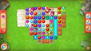 Gardenscapes level 54 No Boosters - 13 Moves 🌱 Gameplay Walkthrough Playrix