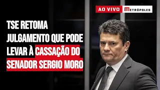 TSE retoma julgamento que pode levar à cassação do senador Sergio Moro