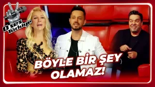 Four juries turned and the studio was in shock | The Voice Turkey | Episode 1