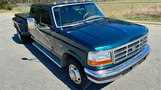 1997 F350XLT Gas CrewCab  DRW 106k miles! SOLD!! @laneautonc CLEAN HORSE🔥7.5L 460ci gas powered auto