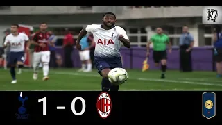 Tottenham Hotspur F.C. VS AC Milan 1-0 Goal & Extended Highlights । English Commentary । ICC 2018