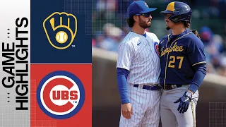 Brewers vs. Cubs Game Highlights (3/30/23) | MLB Highlights