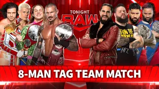 Randy Orton, Riddle, Rhodes & Ezekiel Vs Seth Rollins, Kevin Owens & The Usos-Raw 25/04/2022 Español