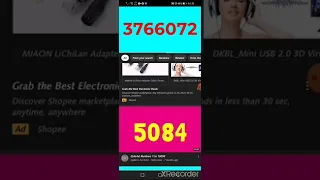 Colorful numbers 1 to 6500000 (HD)