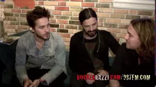Jared Leto : 30 SECONDS TO MARS INTERVIEW BY JARED SAGAL ( ROCKERRAZZI.com)