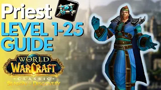 The FASTEST Priest 1-25 Levelling Guide - SoD