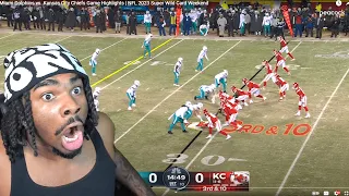 TUA WTF ARE YOU DOING!!!! Dolphins vs. Chiefs Game Highlights NFL 2023 Wild Card Weekend REACTION