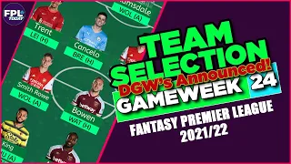 DOUBLE GAMEWEEKS SOON! | FPL GAMEWEEK 24 TEAM SELECTION | GW24 | Fantasy Premier League Tips 2021/22