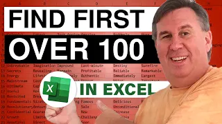 Excel - Dueling Excel - Find First Over 100 Duel 150 - Episode 1855