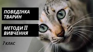 Поведінка тварин та методи її вивчення