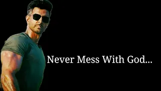 Never Mess With God | Hrithik Roshan Attitude Status | Hrithik Roshan Deadwood Edit