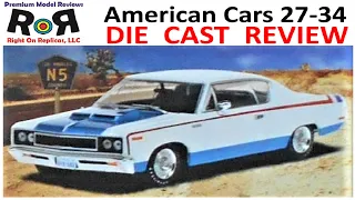 American Car Series Issues 27-34 1:43 Scale De Agostini -Die Cast Model Review