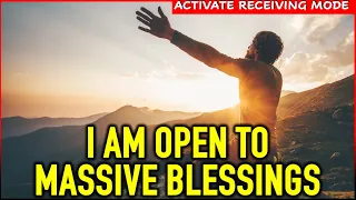 SHIFT INTO RECEIVING MODE! Positive Morning Affirmations #positiveaffirmations