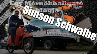 Simson Schwalbe első indítása 20+ év után!