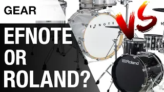 Efnote 7 vs. Roland VAD503 - Which E-Drum Kit Sounds Better? | E-Drum Comparison | Thomann