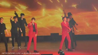 180730 SMTOWN in OSAKA / TVXQ! " Why" " Catch Me"