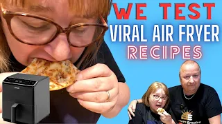 We Try Viral Food In An Air Fryer - Kale, Oreo's, Cookies, Garlic Bread, Naan Pizza,  Eggs, Nacho's