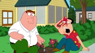 Family Guy - Peter fed his pet zombie Quagmire's brain