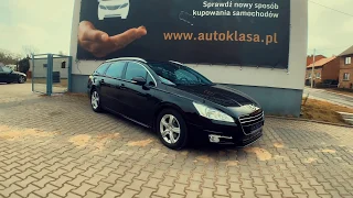 Peugeot 508 Allure  - Czy Warto ? Opinia Po Zakupie Autoklasa.pl