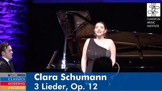 Clara Schumann: 3 Lieder, Op. 12