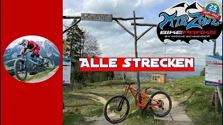 MTB ZONE Geisskopf – Alle Strecken 2024      Bikepark Bischofsmais Trail Guide | POV