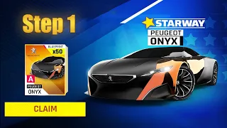 Asphalt 9: Legends Starway Event Step 1 | Unlocking Peugeot Onyx