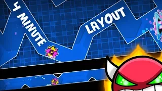 4 Minute XXL Demon Layout - Blast Processing - Geometry Dash 2.11