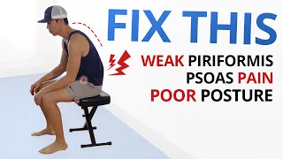 3P-roblems of Sitting: Piriformis & Psoas Pain, Poor Posture (get it??)