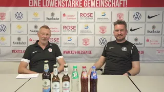 Warm-Up-Talk vor dem Hessenderby bei Kickers Offenbach
