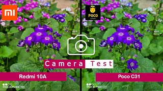 Redmi 10A vs Poco C31 | Camera Comparison | Camera Test | | Tech Song |