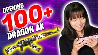 Can I get PERMANENT Dragon AK from 100+ Crates?