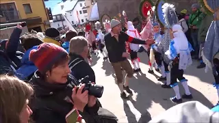 12e leitn -  fasnachtsmarsch  - larve au  - los geahts - erschter kroas