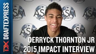 Derryck Thornton Jr. 2015 Impact Basketball Interview - DraftExpress