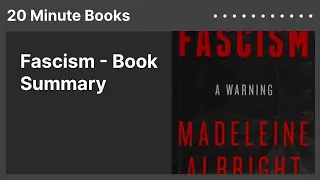 Fascism - Book Summary
