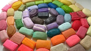 70 Мыльных Кубиков/ 70 Soap Cubes, Soap cutting, Satisfying soap