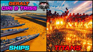 Can Legendary Heroes, Robots And Ships Stop 10.000 Titans? - Ultimate Epic Battle Simulator 2