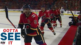 GOTTA SEE IT: Flames Torch Avalanche For 5-Straight Goals In 3rd