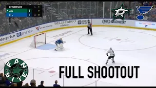 Full Shootout - Dallas Stars vs St Louis Blues 29th Feb 2020