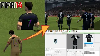 FIFA 14  Kits numbers Fix FIFA 23 |Fonts kits  Name Fix | FIFA 14 Mega Facepack update FIFA 23