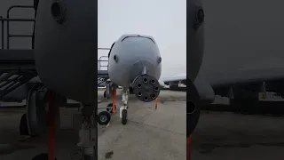 A-10 GATLING GUN CLOSE UP AT THE SALINAS AIRSHOW 2022