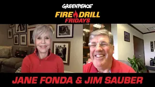 Fireside Fire Drill with Jane Fonda and Jim Sauber