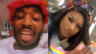 Megan Thee Stallion & New Boo Pardison Fontaine Have Pizza Night! 🍕